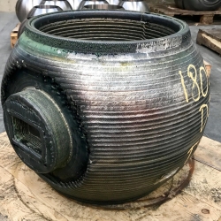 valve ball cladding